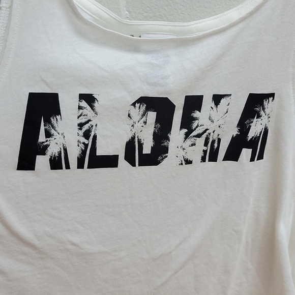 Victoria Secret PINK aloha tank top small - Picture 2 of 5